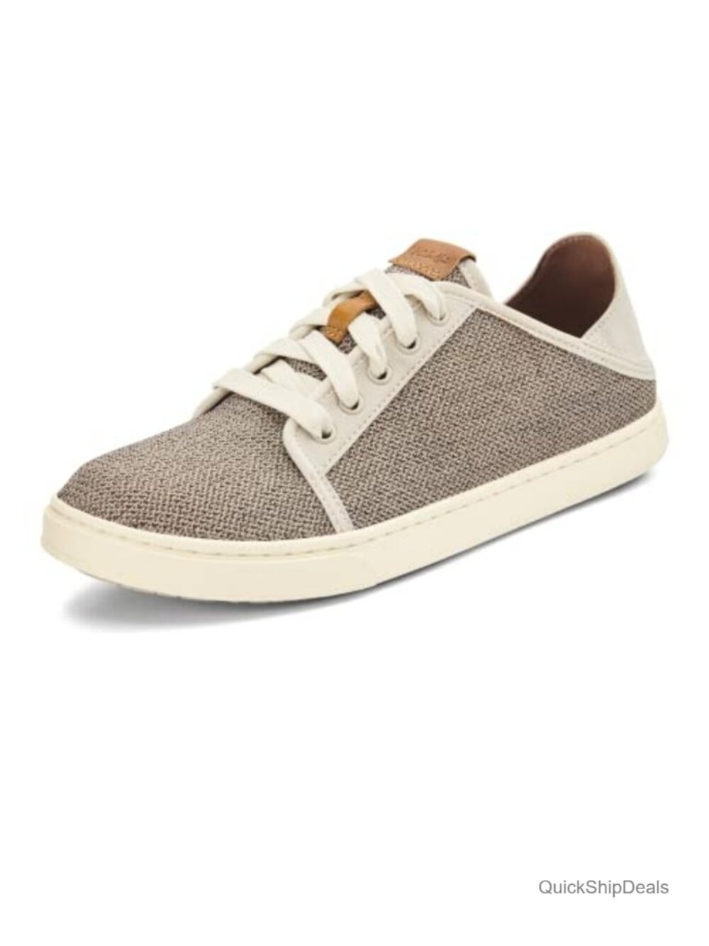 OluKai Women's Pehuea Li Lace-Up Sneakers with Drop-In Heel Mesh Shoes